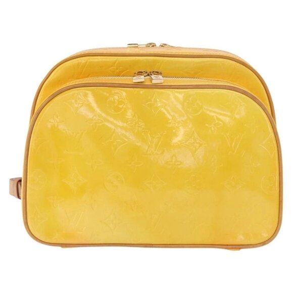 LOUIS VUITTON Monogram Vernis Marley Backpack Gris M91038 LV Auth bs31561 main image 4